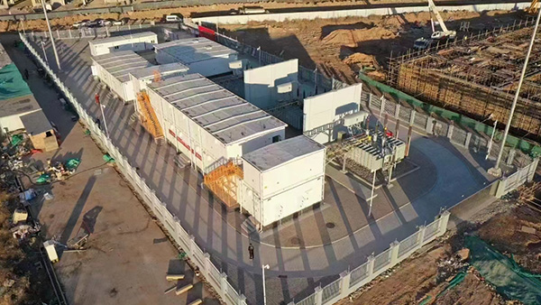 國網太原供電公司中來110KV預制艙式變電站項目