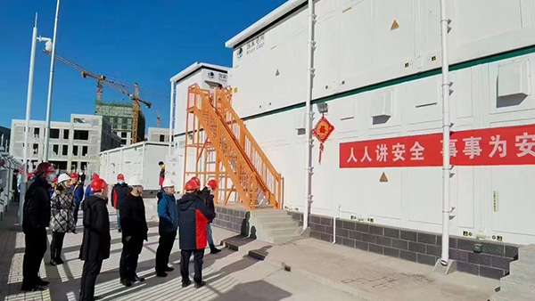 國網太原供電公司中來110KV預制艙式變電站項目