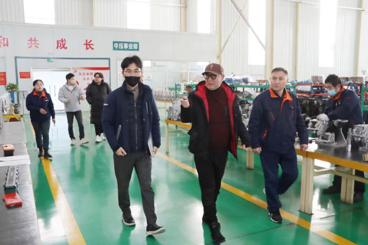 韓國帝龍電力株式會社與泰和電力項目交流會議